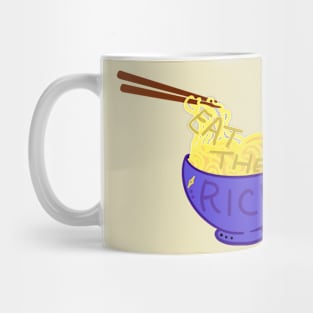 Eat the Rich Noodle Bowl Mug